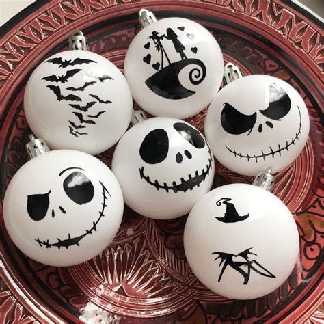 The Nightmare Before Christmas Ornament - Jack Skellington Ball ...