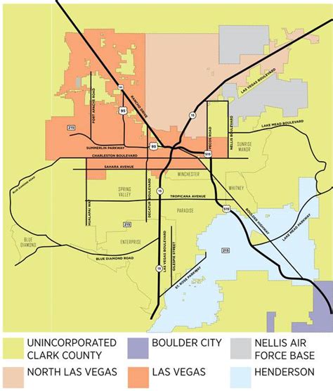 Las Vegas vs. Clark County: There are differences between living in city limits and ...