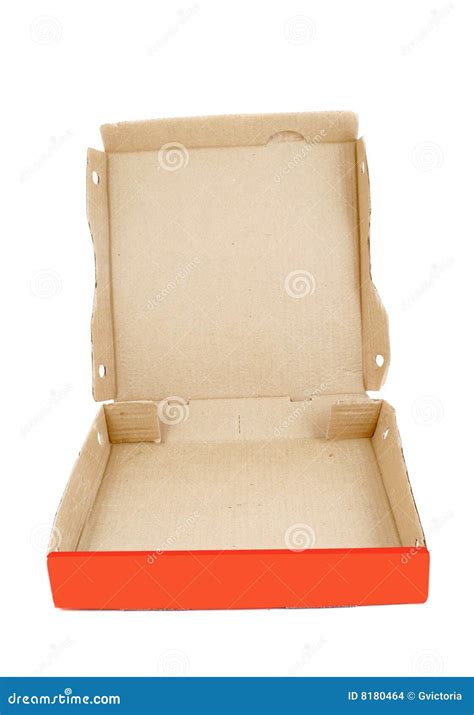 Pizza delivery box stock photo. Image of pizza, brown - 8180464