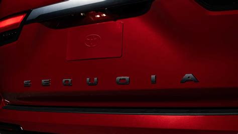2023 Toyota Sequoia Debuts January 25, New Teaser Shows Rear