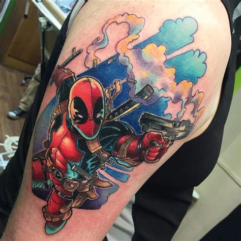 70+ Dashing Deadpool Tattoo Designs - Redefining Deadpool with Ink