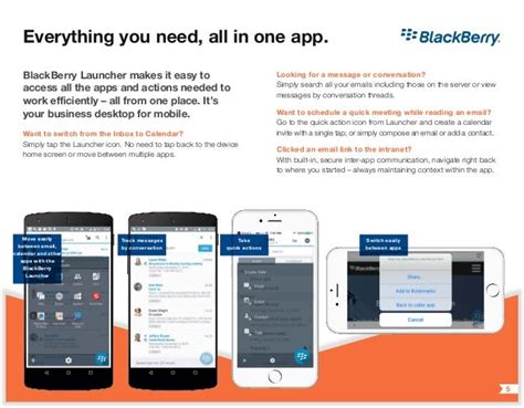 Introducing BlackBerry Work for End Users: A Better Way to Work