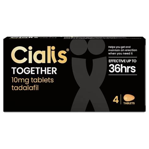 Cialis Together 10mg Tablets - 4 Pack | Health | Superdrug