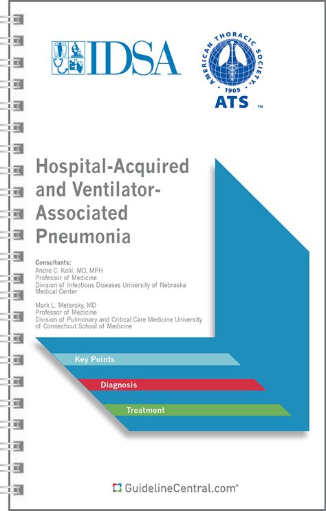 Hospital-acquired and Ventilator-Associated Pneumonia Clinical Guidelines Pocket Guide ...