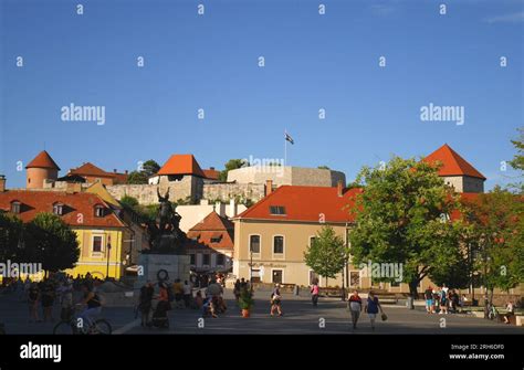 Eger Castle, Eger, Hungary Stock Photo - Alamy