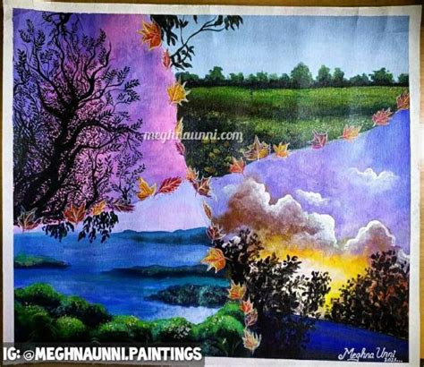 Nature Acrylic Paintings