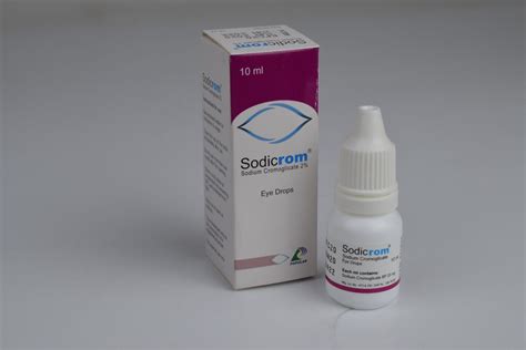 SODICROM (SODIUM CROMOGLICATE) 2% EYE DROP - Santebene