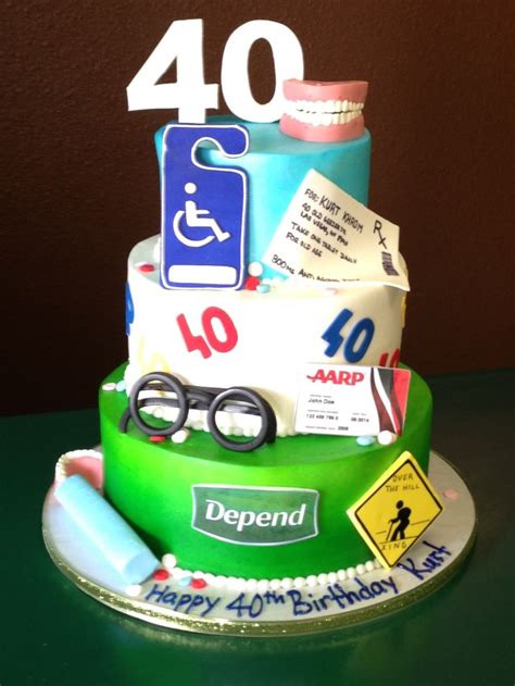 27+ Wonderful Image of Funny 40Th Birthday Cakes - davemelillo.com