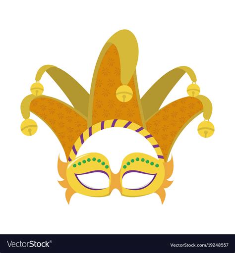 Isolated mask design Royalty Free Vector Image