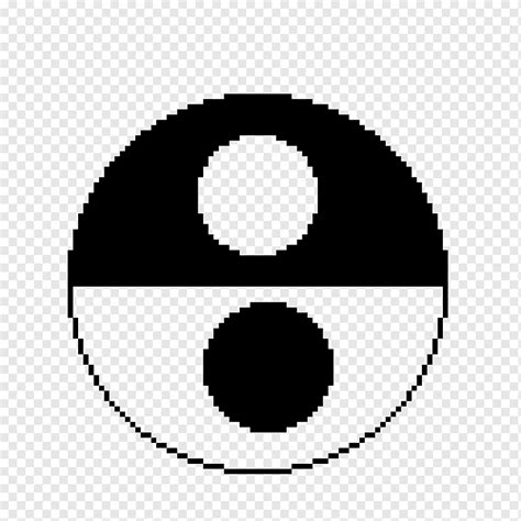 Minecraft Circle Pixel art, yin yang cat, template, angle, sphere png ...