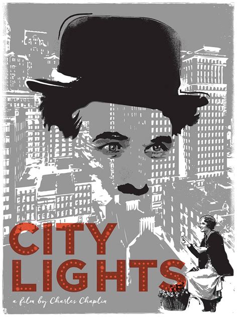 City Lights Movie Poster — Secret Movie Club