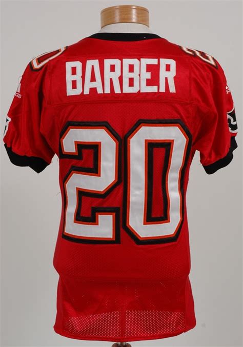 Ronde Barber Game Used Jersey