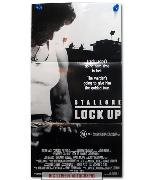 Lock Up Australian poster | Big Screen Autographs