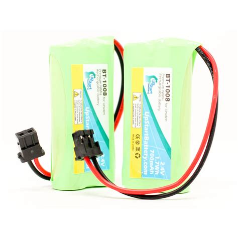 2x Pack - Uniden BT-1008 Battery - Replacement for Uniden Cordless ...