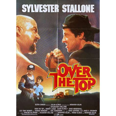 OVER THE TOP German Movie Poster - 23x33 in. - 1987