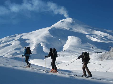 8-day ski tour on Chile’s volcanoes. 8-day trip. UIAGM leader