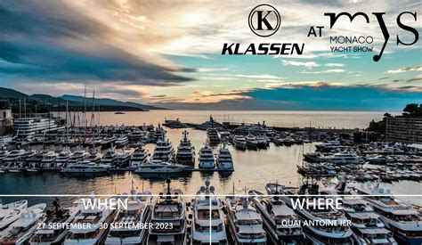 Monaco Yacht Show 2023 - Presents Exclusive Vehicle Conversions at the Monaco - KLASSEN