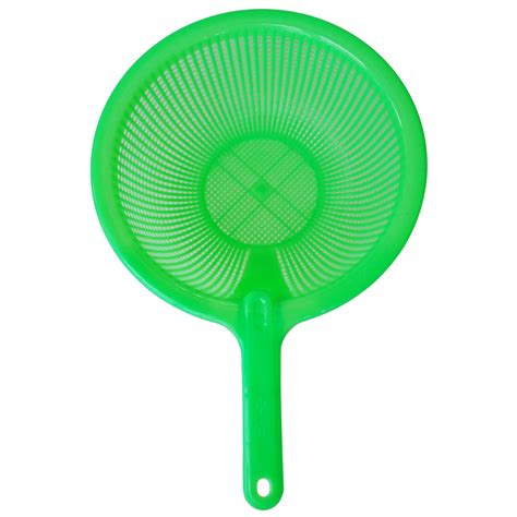 Plastic Long Handle Rice Colander Strainer Filter Green-in Colanders & Strainers from Home ...