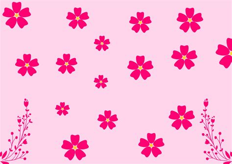 Download Pink Girly Floral Pattern Wallpaper | Wallpapers.com