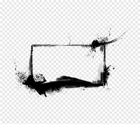 Black Painting Frame Png - Luanetg