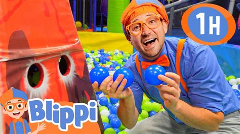 Blippi Visits an Indoor Play Place (LOL Kids Club)! | 1 HOUR OF BLIPPI ...