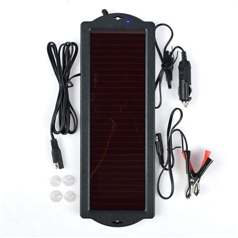 Ozark Trail 12-Volt Solar Battery Maintainer with Carrying Case ...