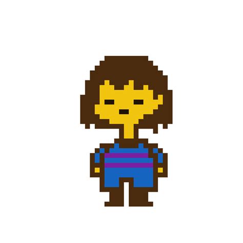 Frisk Sprite Storyshift Chara Pixel Art Free Transparent Png Images