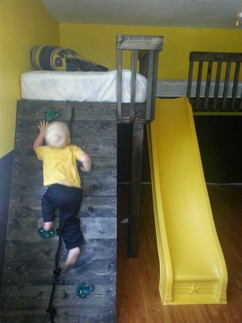 Bunk Bed Slide attachment 2020 in 2020 | Boys loft beds, Kid beds, Bed ...