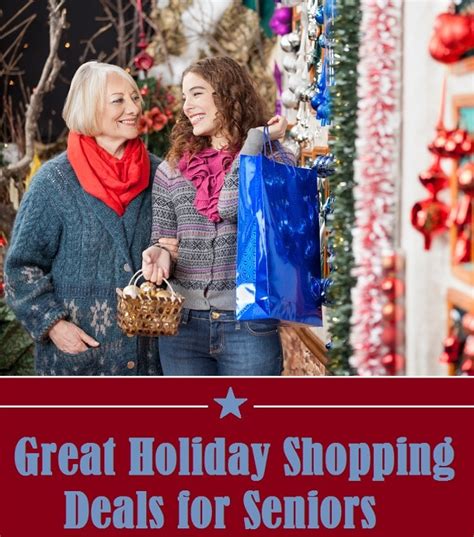 Great Holiday Shopping Deals for Seniors - thegoodstuff