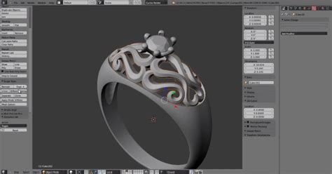 Tutorial: Designing Jewelry for 3D Printing with Blender and Netfabb ...