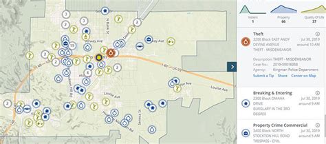 Know your surroundings: Interactive crime map shows illegal activity ...