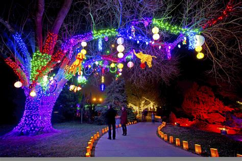 Illuminations - Christmas Lights in Botanica Wichita, KS