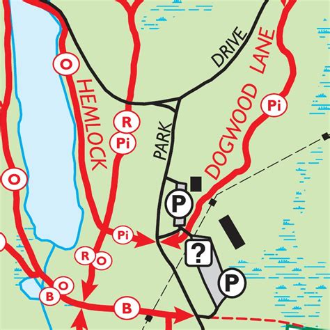 Campgaw Mountain County Reservation, NJ map by New York-New Jersey ...