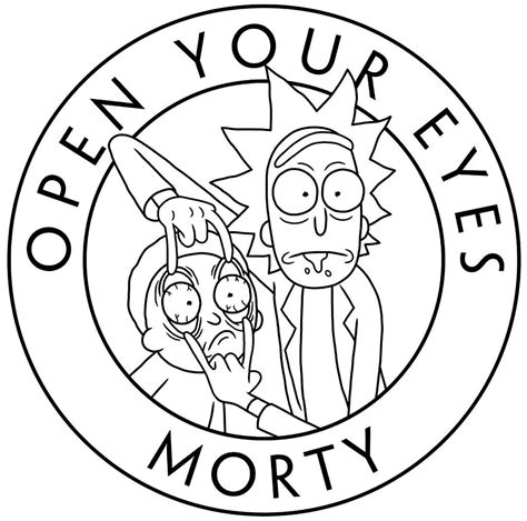 Rick and Morty Coloring Pages - Best Coloring Pages For Kids | Rick and ...