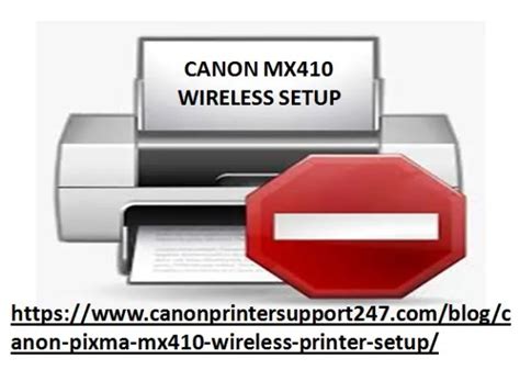 Canon mx410 Wireless Setup, Software Download Setup - TheOmniBuzz