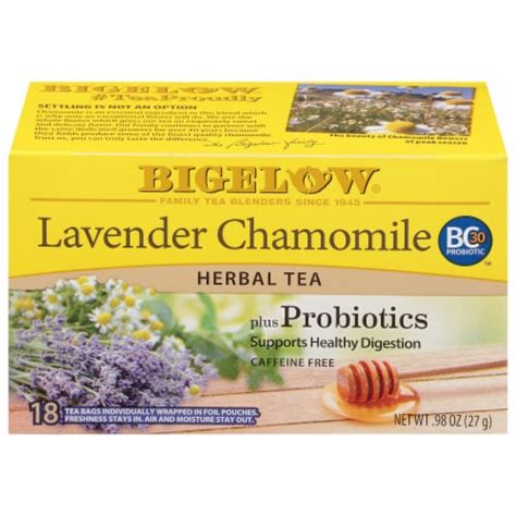 Bigelow® Lavender Chamomile Tea Bags, 18 ct - Kroger