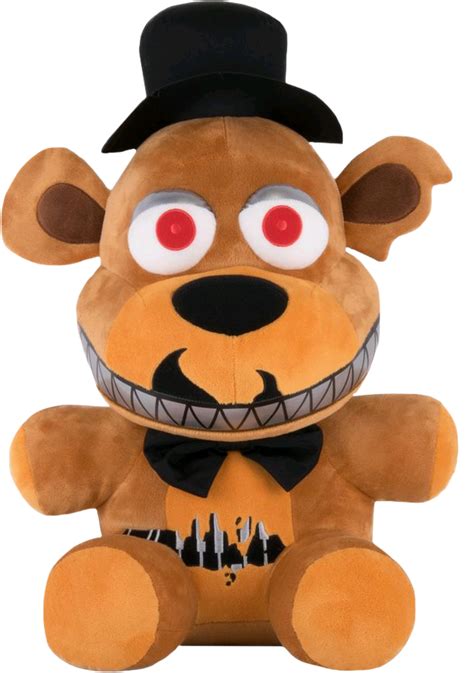 FNaF Funko 16 Inch Nightmare Freddy Plush PNG by SuperFredbear734 on DeviantArt