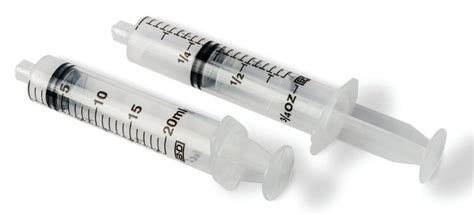 Becton Dickinson hypodermic syringes, polypropylene Luer lock tip ...