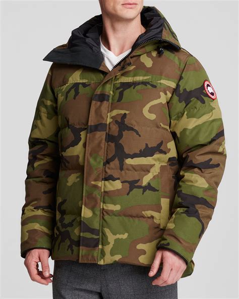 Canada goose Macmillan Camouflage-Print Parka Jacket in Green for Men ...