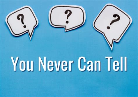 You Never Can Tell - Episcopal Diocese of Washington