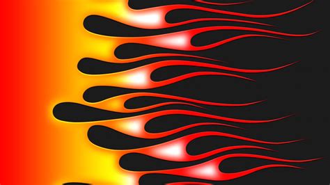Hot Rod Flames Stencil Racing Flame Clip Art Vector C - vrogue.co