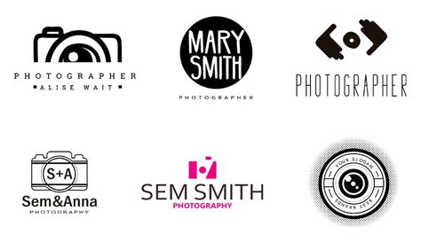 Free Photography Logo Templates|Photography Logo Design