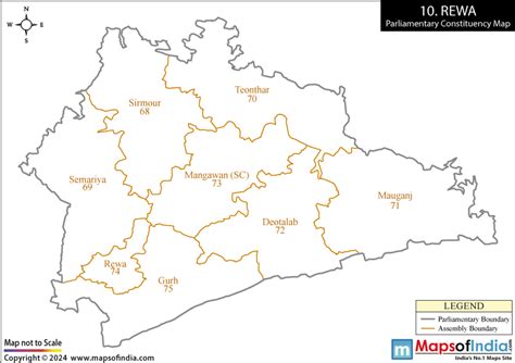 Rewa Parliamentary Constituency Map, Election Results and Winning MP