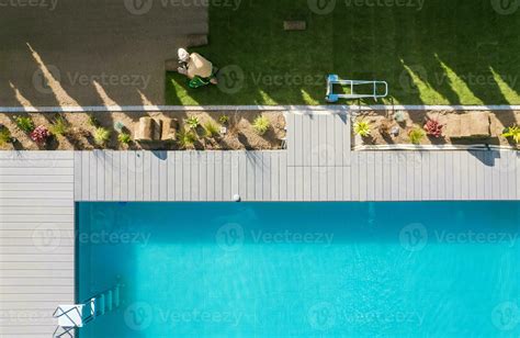 Top View of Swimming Pool 24629911 Stock Photo at Vecteezy