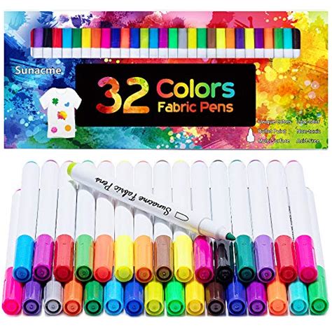 Review Of The Best Fabric Paint Markers For Crafting Projects