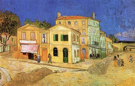 Wallpaper House, Vincent van Gogh, Vincent s House, in Arles The Yellow ...