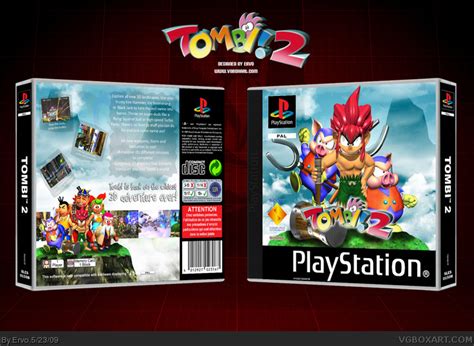 Tombi! 2 PlayStation Box Art Cover by Ervo