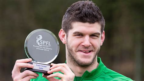 SPFL: Celtic goalkeeper Fraser Forster wins January award | Football ...