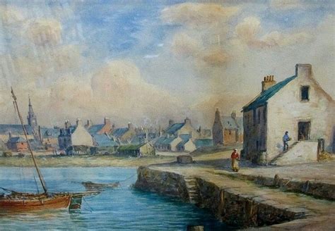 Saltcoats Harbour | Painting, Art, Harbour