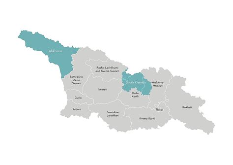 Is South Ossetia a Country? - WorldAtlas